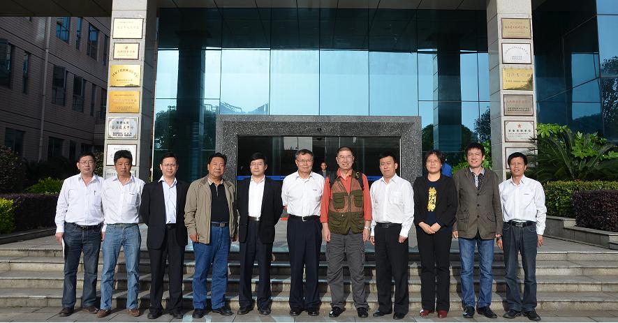 盾构及掘进技术国家重点实验室陈馈主任一行莅临江南游戏智能考察交流