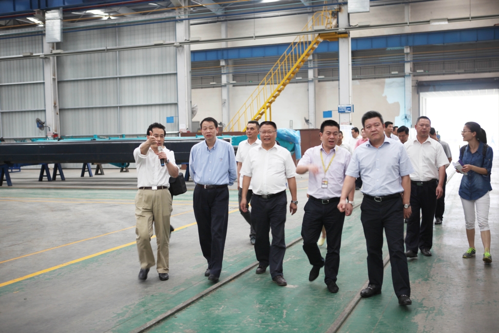 长沙市委常委文树勋一行调研江南游戏智能