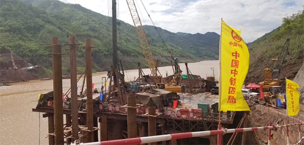 参与一带一路重大项目 江南游戏智能旋挖钻扬名阿墨江特大桥