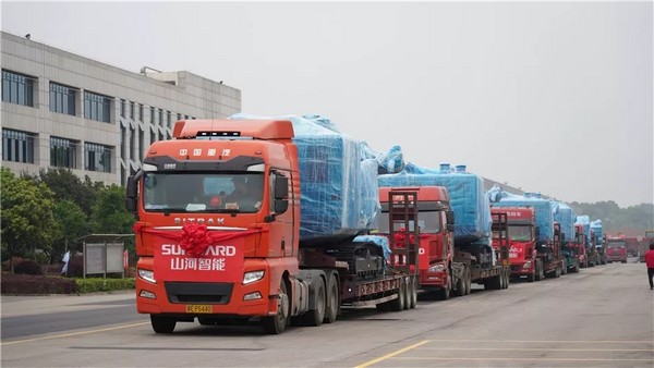 进军南非高端矿山市场！江南游戏智能凿岩设备批量发车