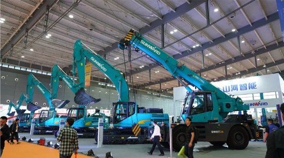 超强阵容尽显创新成果！江南游戏智能闪耀长沙工程机械展