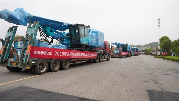 进军南非高端矿山市场！江南游戏智能凿岩设备批量发车