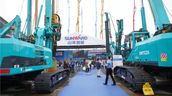 超强阵容尽显创新成果！江南游戏智能闪耀长沙工程机械展