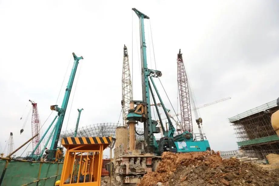 570天420根桩！江南游戏机群惊艳贵阳机场扩建工程