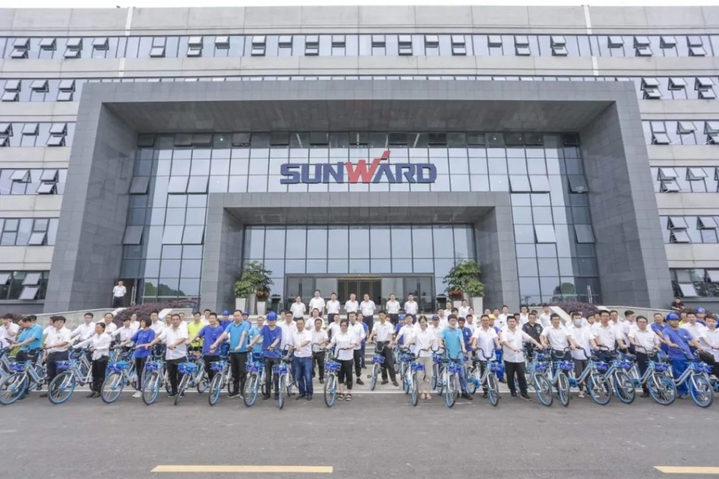 江南游戏工业城开通共享单车 员工通勤绿色便捷