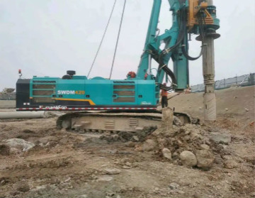 效率两倍于对手！江南游戏智能旋挖钻机大连扬威名