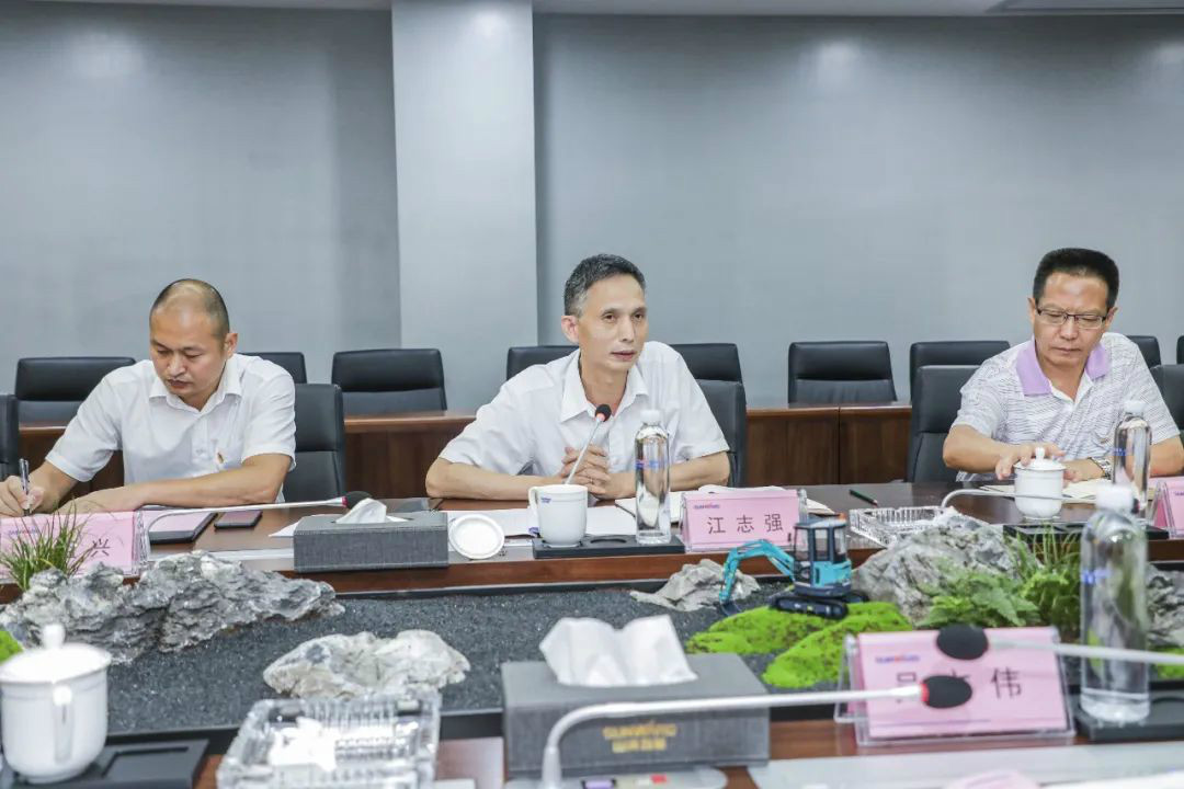 广州工控党建联盟联络员一行到江南游戏智能开展工作对接