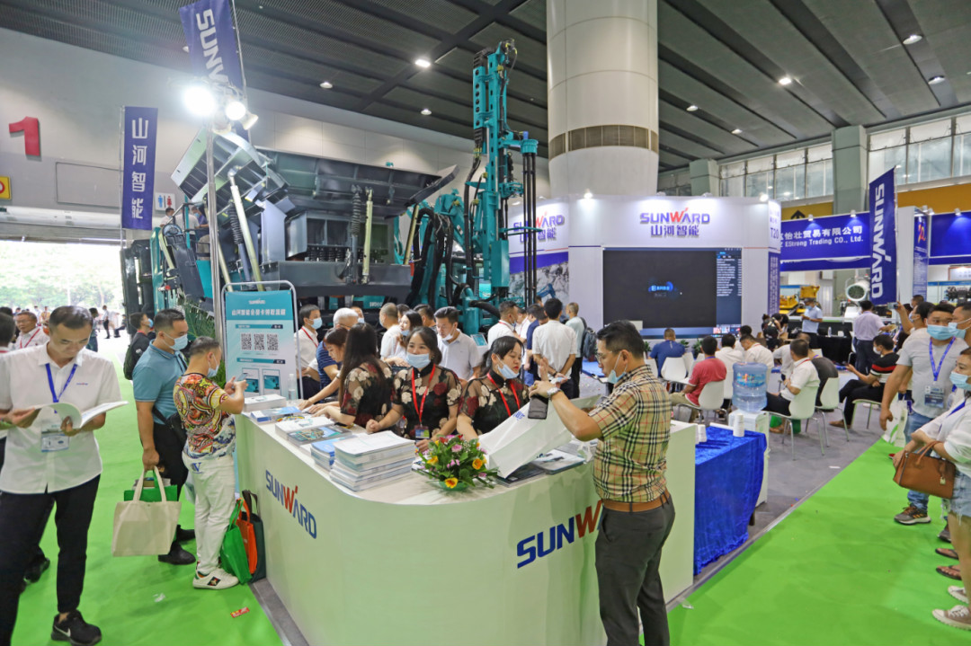 强化区位优势 进军砂石破碎领域 江南游戏智能广州砂石展完美收官