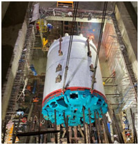 打响施工板块第一枪！中铁江南游戏首个盾构专业施工项目顺利起航