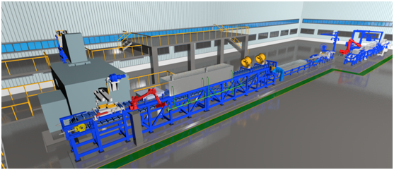 中际江南游戏熔锌铸锭码垛自动线成套设备顺利发货