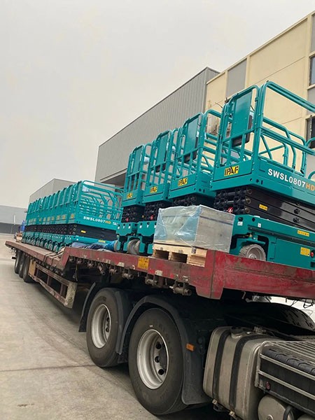 新年伊始，江南游戏高机再次发货华南市场