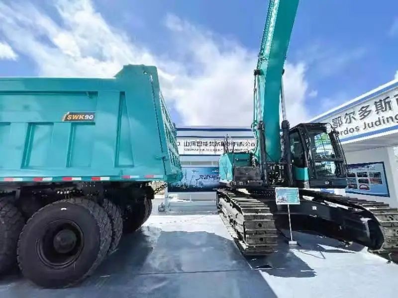 江南游戏智能绿巨人闪亮登场鄂尔多斯国际煤博会