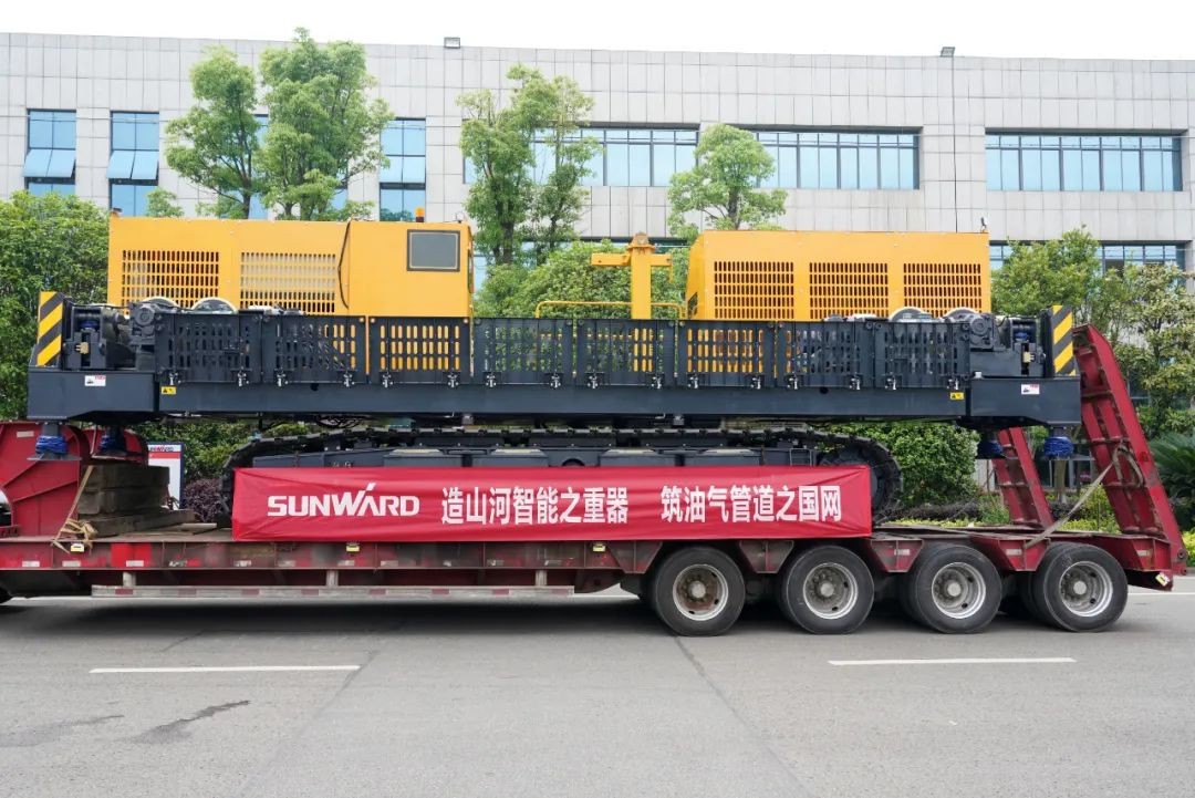 江南游戏智能世界首台套油气管道装备发往国家重点工程