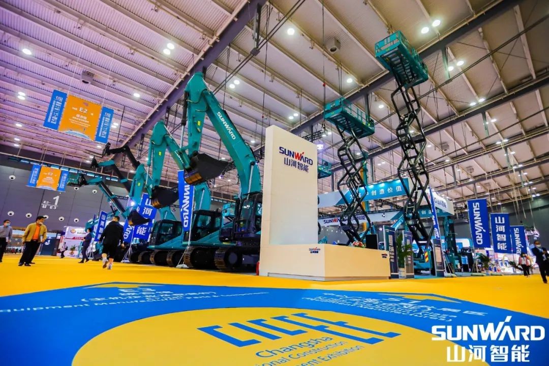 “江南游戏绿”亮相长沙国际工程机械展，50余款产品尽显江南游戏智能创新实力