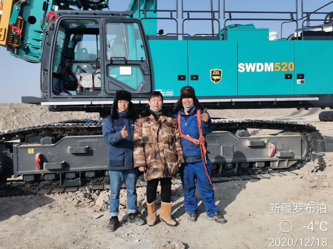 江南游戏旋挖钻机在“死亡之海”谱写新篇章