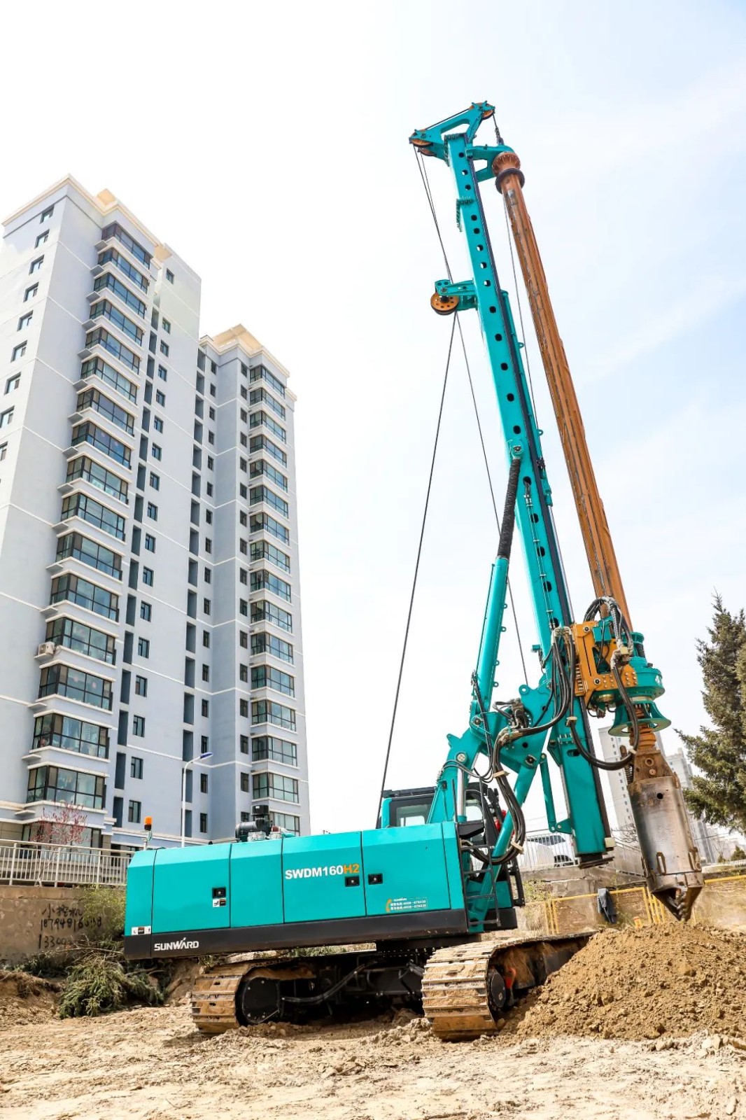 江南游戏智能SWDM160H2旋挖钻机荣膺中国工程机械年度产品TOP50市场表现金奖