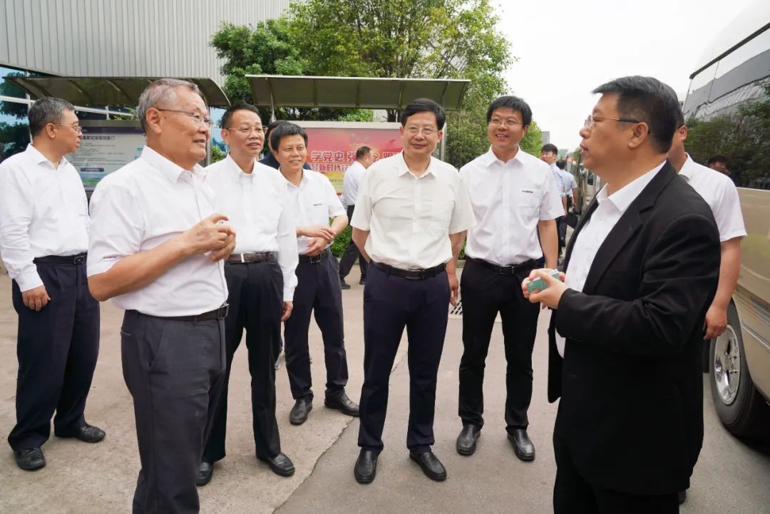 北京朝阳区党政代表团考察江南游戏智能