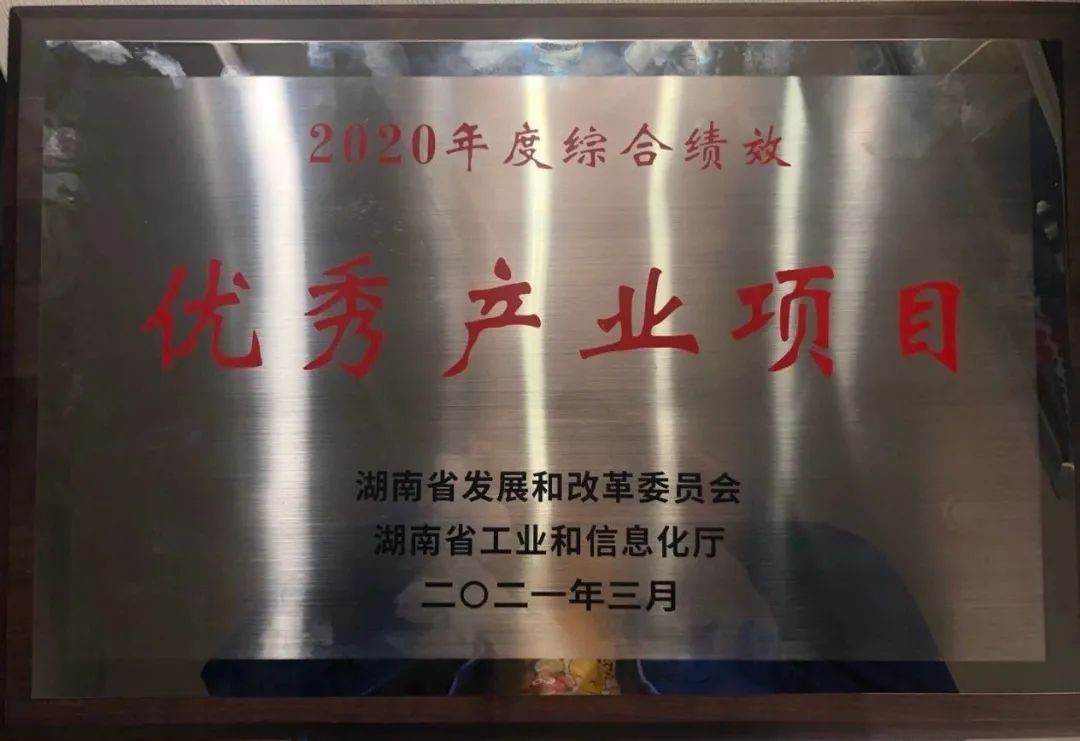 江南游戏智能获评湖南“2020年度综合绩效优秀产业项目”