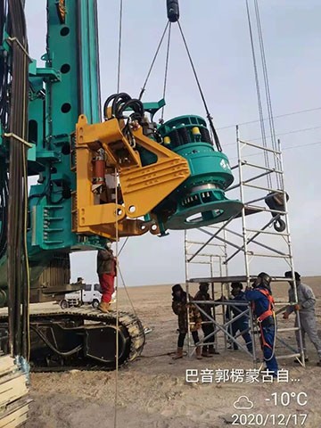 江南游戏旋挖钻机在“死亡之海”谱写新篇章