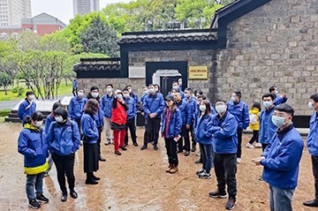 觅红色历史 践初心使命——江南游戏智能全体党员赴长沙党史馆开展主题党日活动