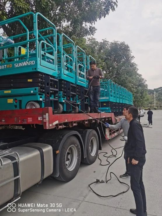 新年伊始，江南游戏高机再次发货华南市场