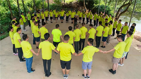 【夯基础 强执行 跨高度】2019江南游戏智能挖掘机营销公司拓展训练营顺利开展