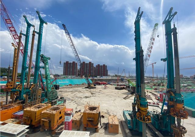 大国重器！江南游戏智能超级装备助力北京城市副中心综合交通枢纽站建设