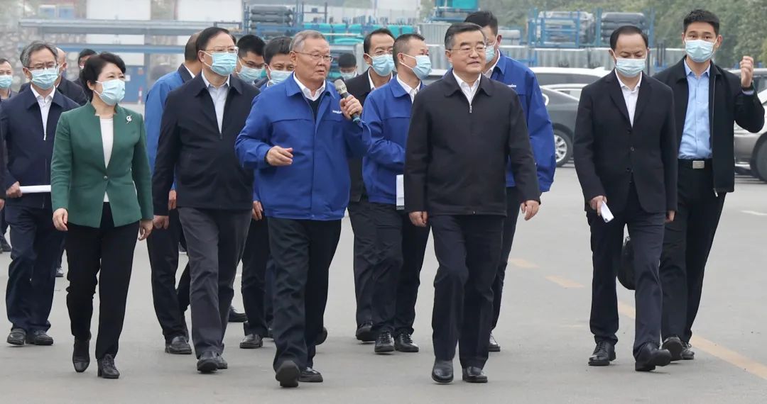 湖南省委书记张庆伟调研江南游戏智能