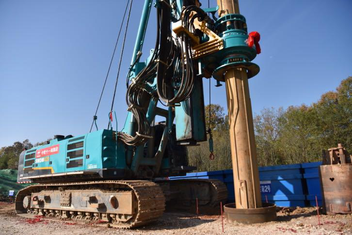 首根桩基开钻！江南游戏智能助力新建沪渝蓉高速铁路建设