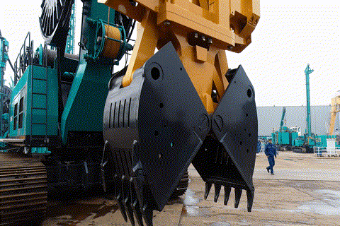 打造“明星产品”！江南游戏智能地下连续墙液压抓斗成功发布