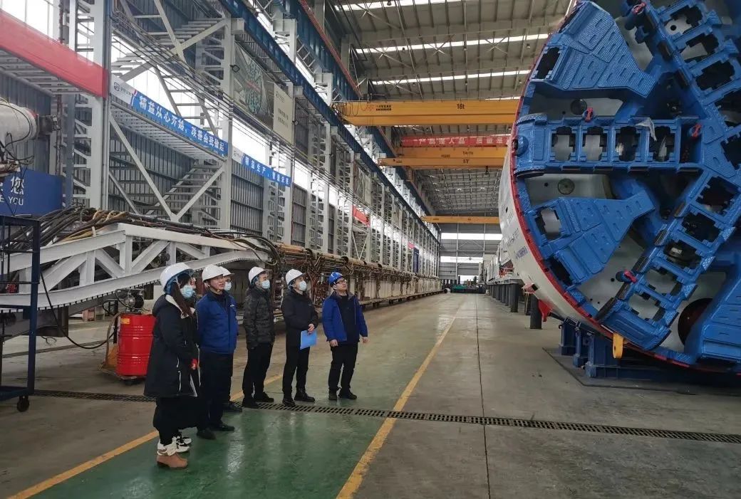 直击生产一线!中铁江南游戏复工复产忙