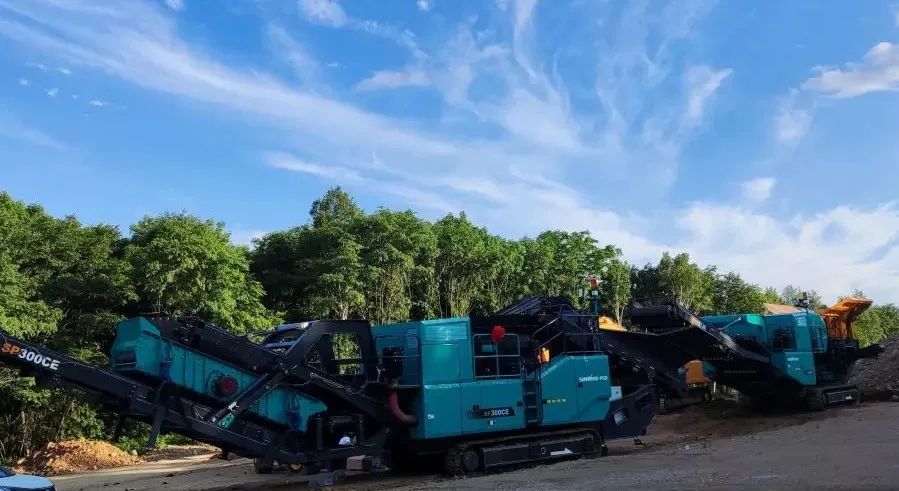 江南游戏普石勒成套移动破碎设备助力哈伊高铁铁伊段建设