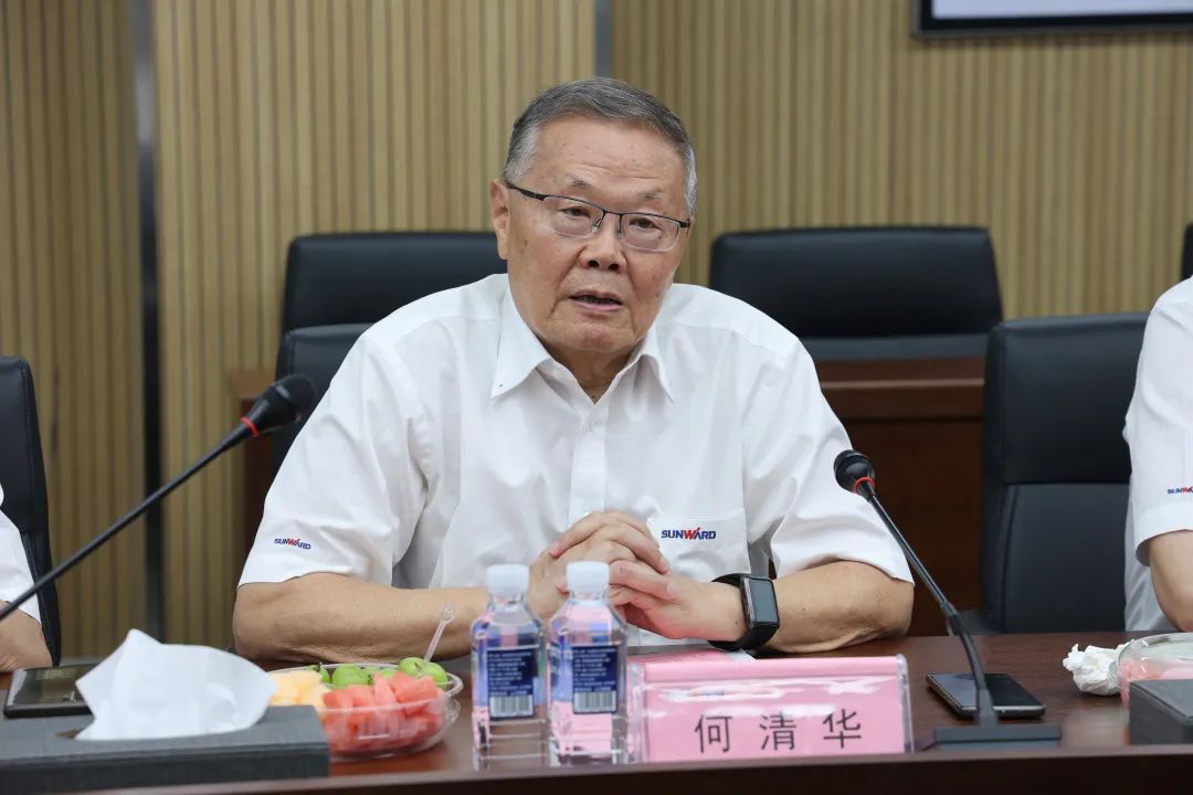 紫金矿业集团党委书记、董事长陈景河莅临江南游戏智能考察交流