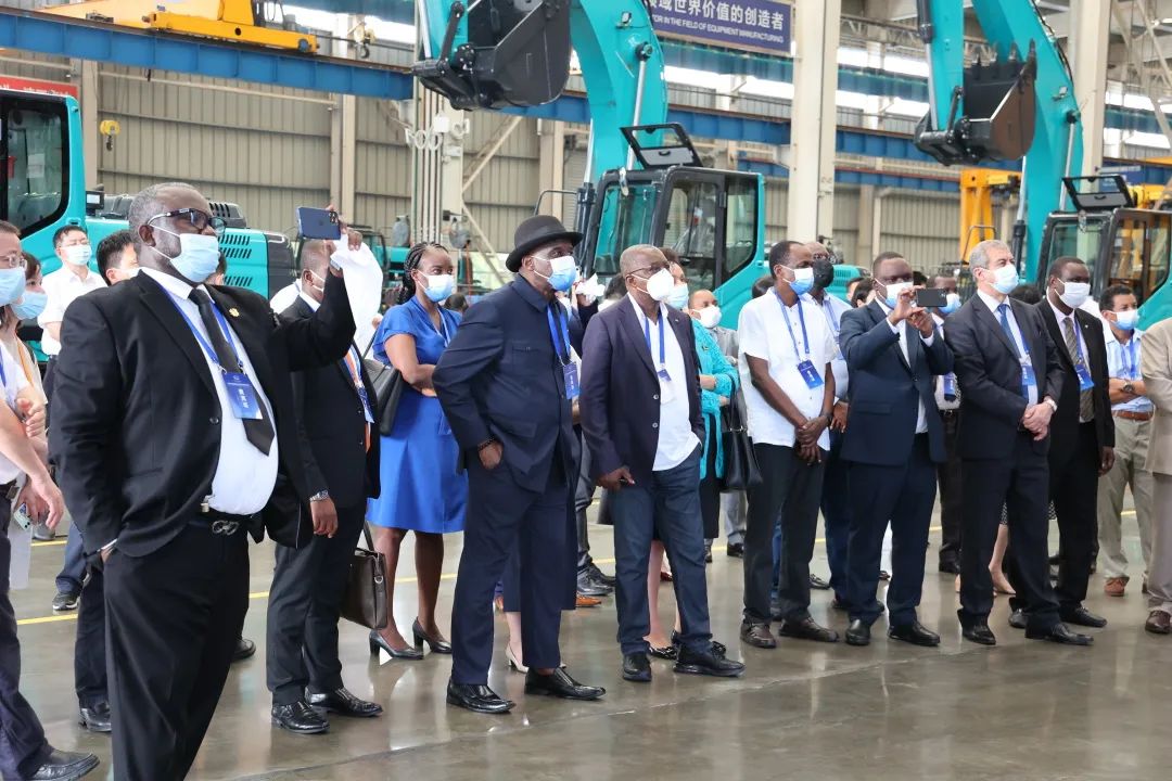 非洲驻华使节走访江南游戏智能