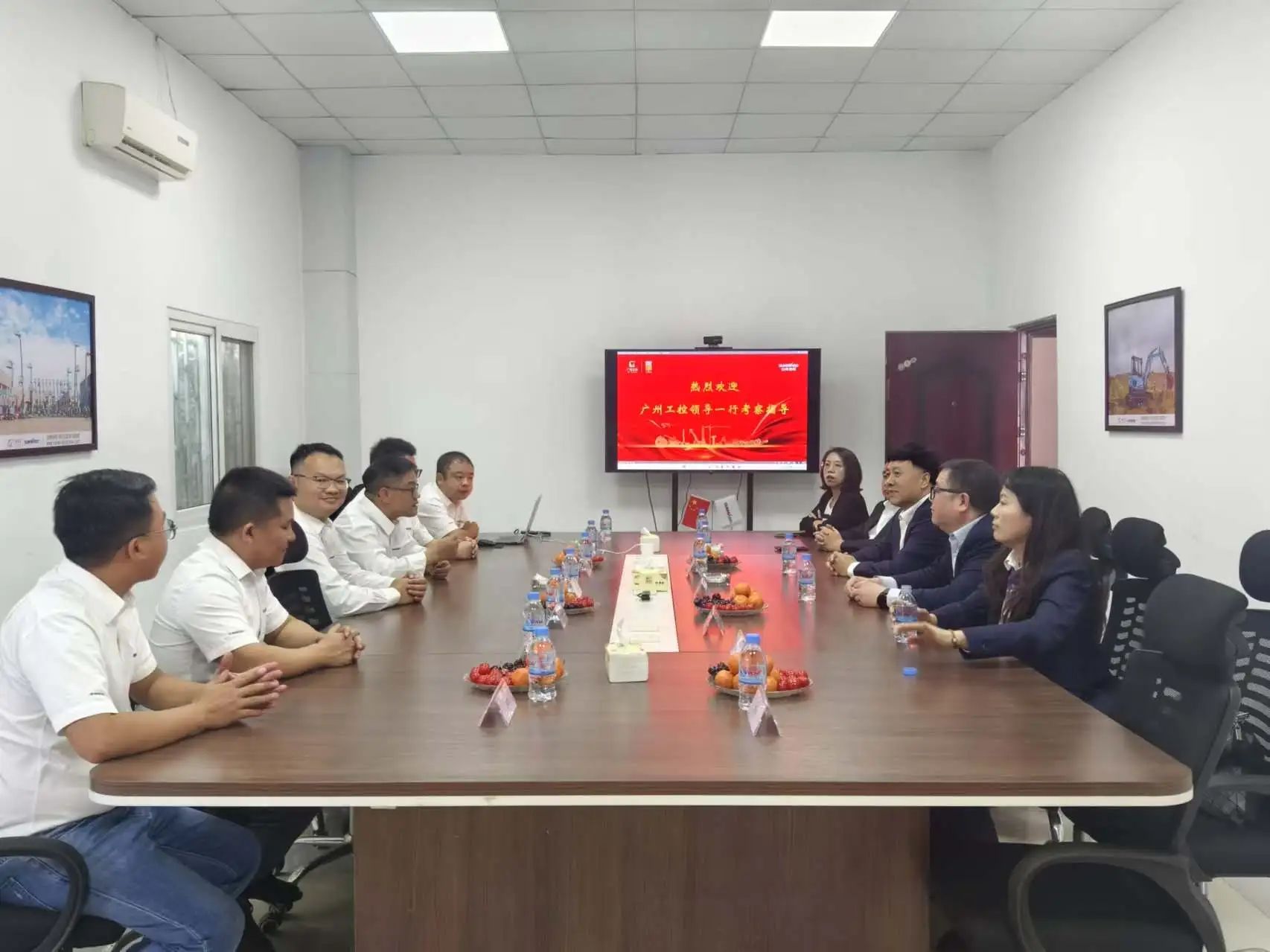 广州工控集团党委书记、董事长景广军率队考察江南游戏智能柬埔寨子公司