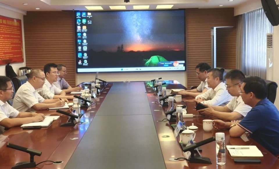 江南游戏智能与中国六冶深化合作,达成共识